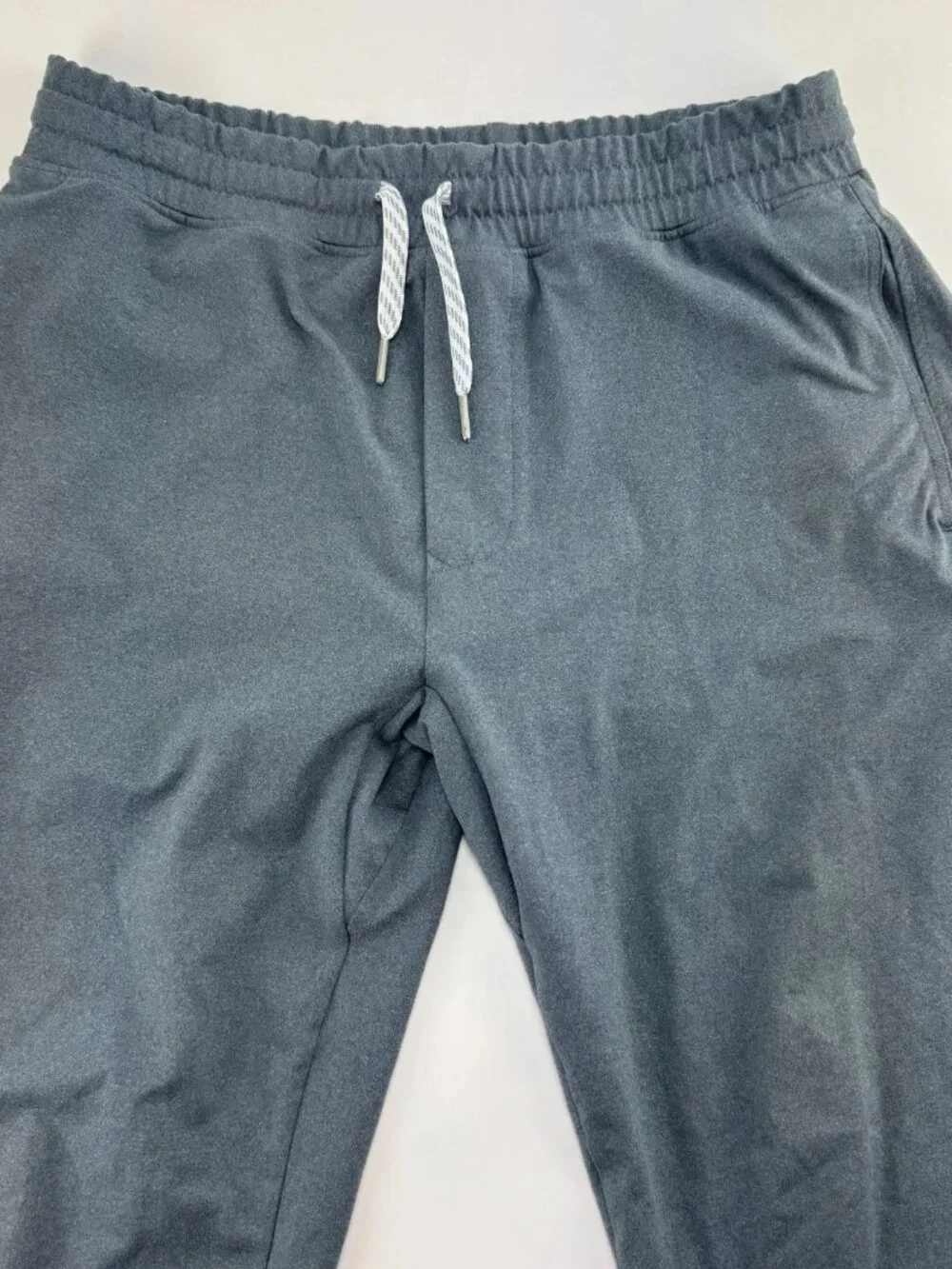 Myles Mens Joggers Size Large Gray Stretch Athletic Running Performance Sweats